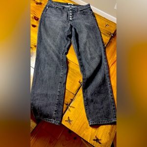 BP Trendy Loose Jean Black Size 26